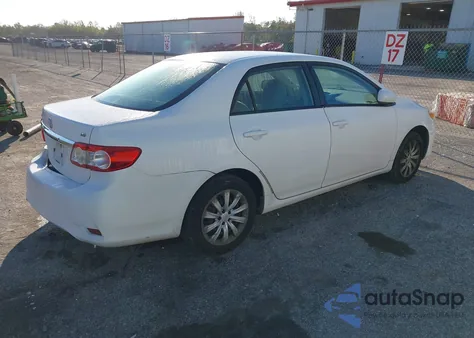 2012 Toyota Corolla Le из США, поврежденный, VIN 2T1BU4EE0CC767351